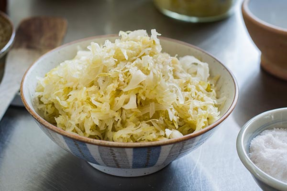 Sauerkraut-recipe with Dr. Carolyn Griffin